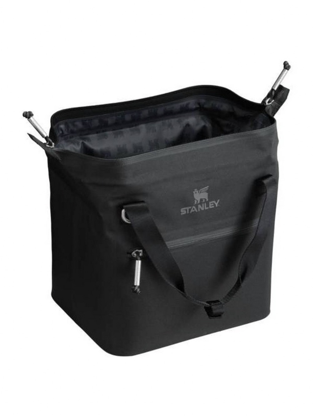 Stanley Black Duffel-Style Carry Bag with Shoulder Strap - Picture 3 of 4